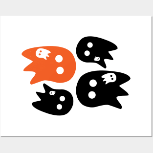 Spooky ghost party Posters and Art